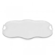 White 15-Inch Serving Tray