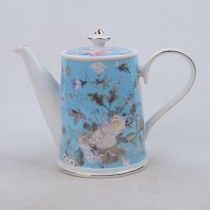 Floral Mist Blue Teapot