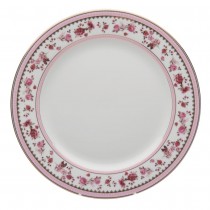 Pink Rose/Pink 10.5-in Dinner Plates, Set of 4.
