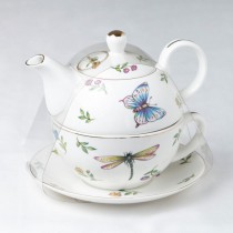 Butterfly 4 Piece Tea for One