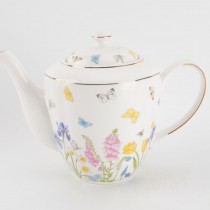 Butterfly Tulip Teapot