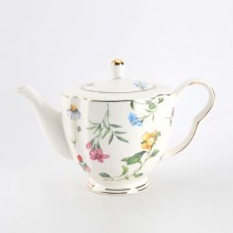 Garden Joy Scallop Teapot