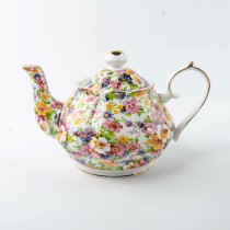 Summer Chintz Teapot
