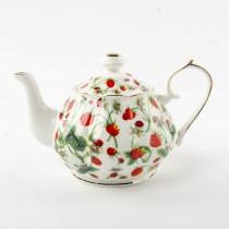 Strawberry Lady Bug Teapot