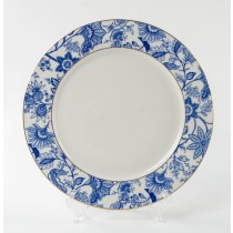Blue Vine Dinner Plates, Set of 4