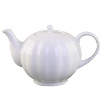 White Lotus  Rose Teapot