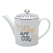 Metallic Teapot, you are my cup of tea