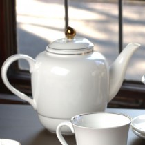 White Gold Dabo Teapot