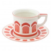 Coral Arches Collection - Cup & Saucer, S/4