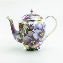 Golden Pansy Tall Coffee/Teapot