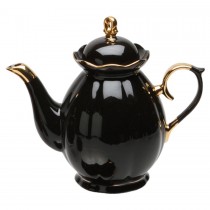 Black Gold Teapot