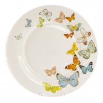 Spring Butterfly Dessert Plates, Set of 4